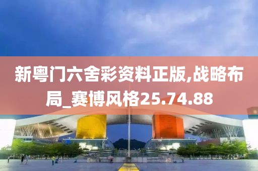 新粤门六舍彩资料正版,战略布局_赛博风格25.74.88