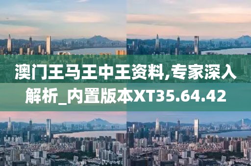 澳门王马王中王资料,专家深入解析_内置版本XT35.64.42