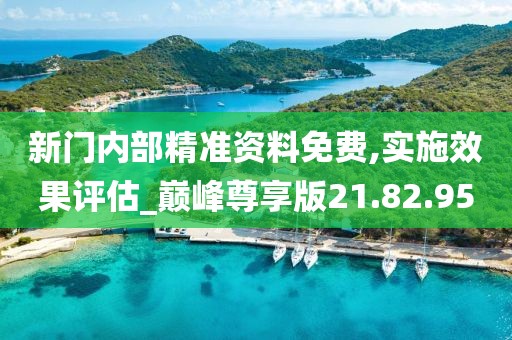 新门内部精准资料免费,实施效果评估_巅峰尊享版21.82.95