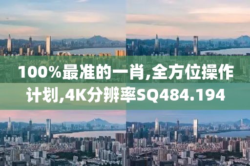 100%最准的一肖,全方位操作计划,4K分辨率SQ484.194