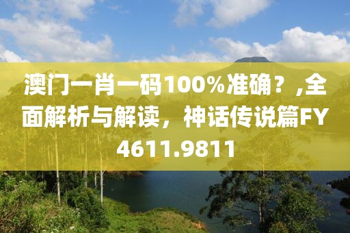 澳门一肖一码100%准确？,全面解析与解读，神话传说篇FY4611.9811