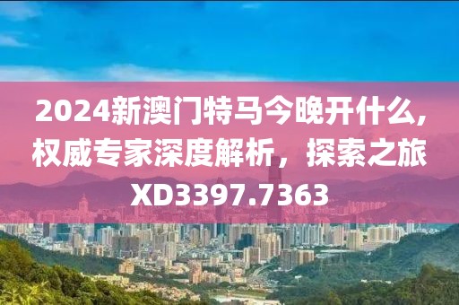 2024新澳门特马今晚开什么,权威专家深度解析，探索之旅XD3397.7363