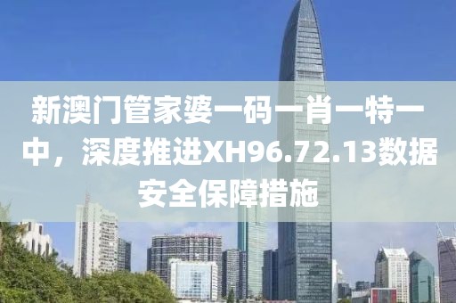 新澳门管家婆一码一肖一特一中，深度推进XH96.72.13数据安全保障措施