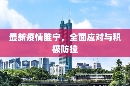 最新疫情睢宁，全面应对与积极防控