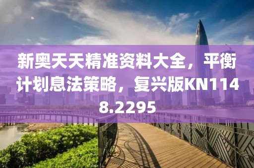 新奥天天精准资料大全，平衡计划息法策略，复兴版KN1148.2295