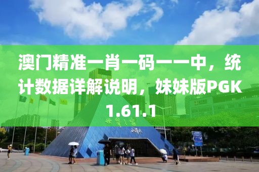澳门精准一肖一码一一中，统计数据详解说明，妹妹版PGK1.61.1