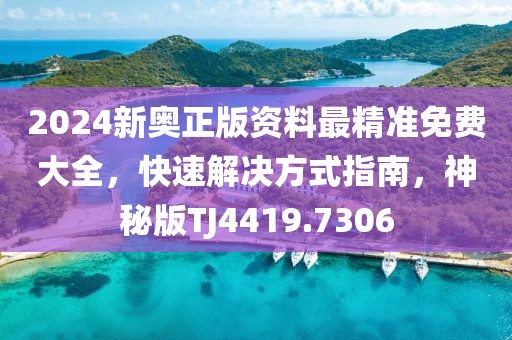 2024新奥正版资料最精准免费大全，快速解决方式指南，神秘版TJ4419.7306