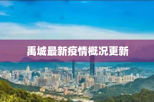 禹城最新疫情概况更新