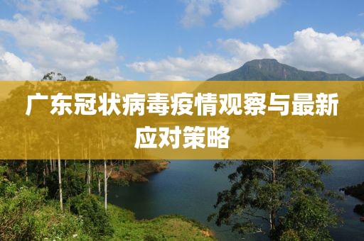 广东冠状病毒疫情观察与最新应对策略