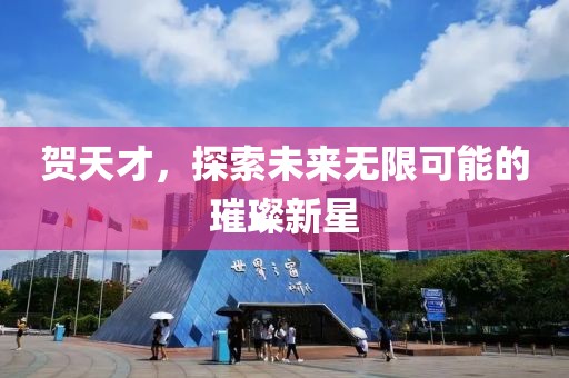 贺天才，探索未来无限可能的璀璨新星