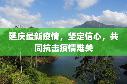 延庆最新疫情，坚定信心，共同抗击疫情难关