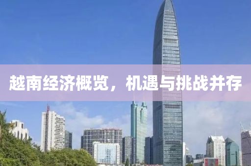 越南经济概览，机遇与挑战并存