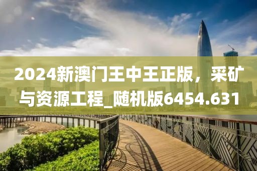 2024新澳门王中王正版，采矿与资源工程_随机版6454.631