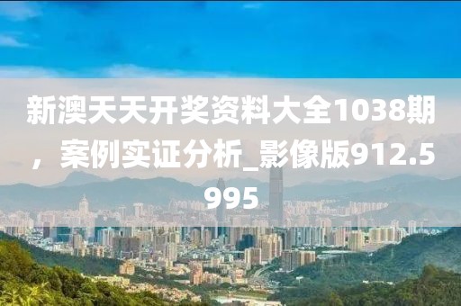 新澳天天开奖资料大全1038期，案例实证分析_影像版912.5995