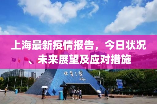 上海最新疫情报告，今日状况、未来展望及应对措施