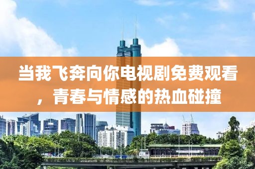当我飞奔向你电视剧免费观看，青春与情感的热血碰撞