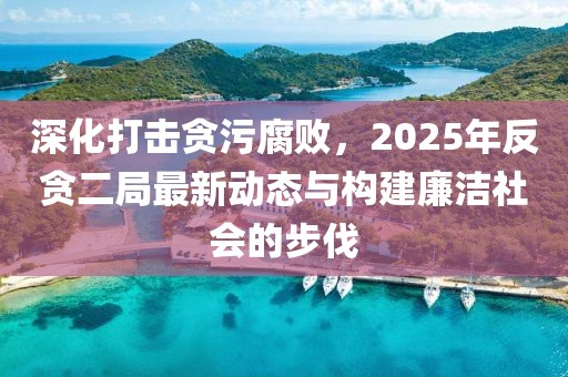 深化打击贪污腐败，2025年反贪二局最新动态与构建廉洁社会的步伐