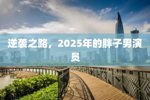 逆袭之路，2025年的胖子男演员