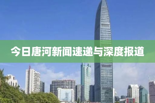 今日唐河新闻速递与深度报道