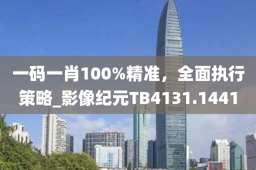 一码一肖100%精准，全面执行策略_影像纪元TB4131.1441