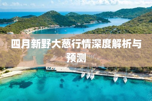 四月新野大葱行情深度解析与预测