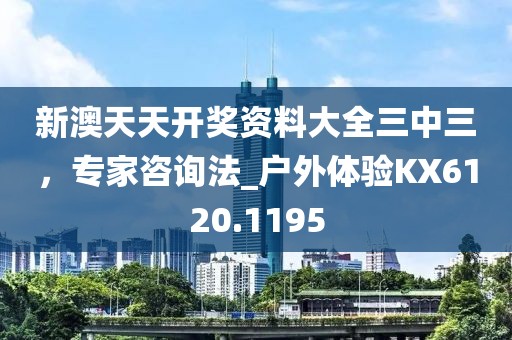 新澳天天开奖资料大全三中三，专家咨询法_户外体验KX6120.1195