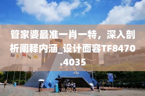 管家婆最准一肖一特，深入剖析阐释内涵_设计面容TF8470.4035