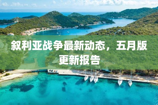 叙利亚战争最新动态，五月版更新报告