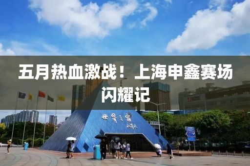 五月热血激战！上海申鑫赛场闪耀记