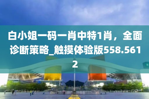 白小姐一码一肖中特1肖，全面诊断策略_触摸体验版558.5612