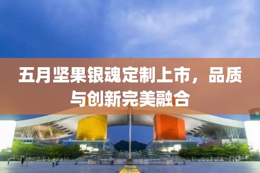 五月坚果银魂定制上市，品质与创新完美融合