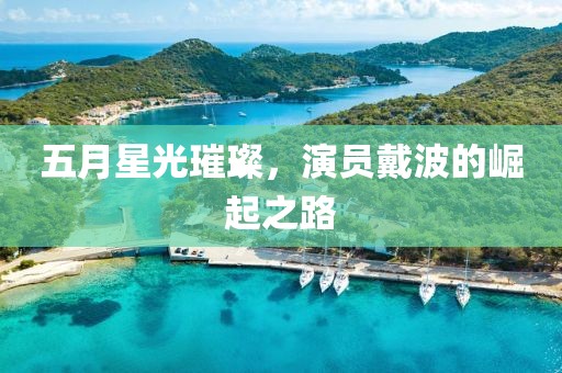 五月星光璀璨，演员戴波的崛起之路