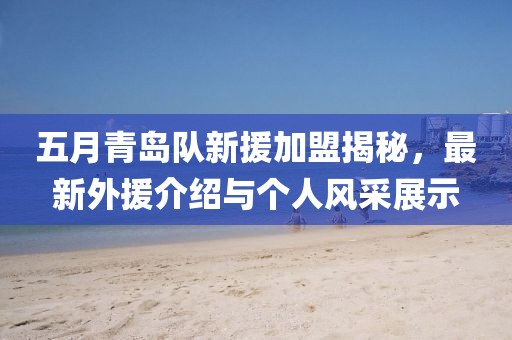 五月青岛队新援加盟揭秘，最新外援介绍与个人风采展示