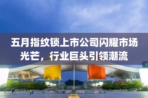 五月指纹锁上市公司闪耀市场光芒，行业巨头引领潮流