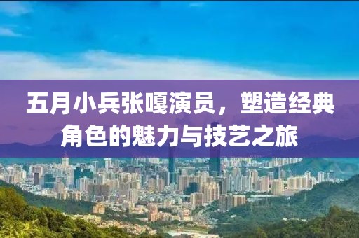 五月小兵张嘎演员，塑造经典角色的魅力与技艺之旅