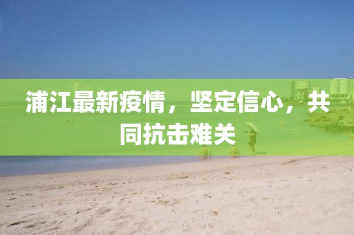 浦江最新疫情，坚定信心，共同抗击难关