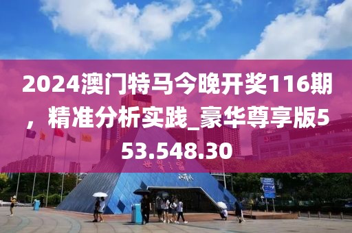 2024澳门特马今晚开奖116期，精准分析实践_豪华尊享版553.548.30