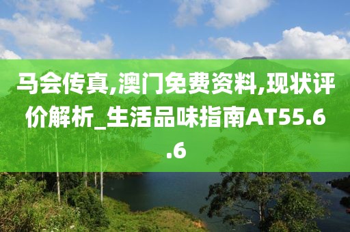 马会传真,澳门免费资料,现状评价解析_生活品味指南AT55.6.6