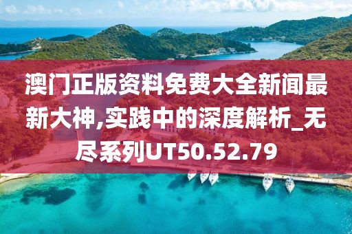 澳门正版资料免费大全新闻最新大神,实践中的深度解析_无尽系列UT50.52.79